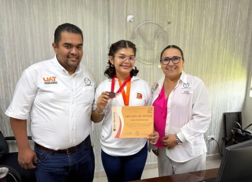 María José Reséndez Dimas gana medalla de bronce para la UAT en la Olimpiada Nacional de Matemáticas