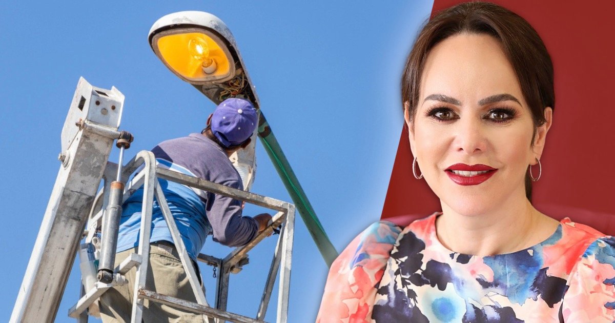 Carmen Lilia Canturosas ilumina Nuevo Laredo con 33 mil luminarias LED