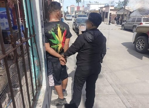 Guardia Estatal detiene a hombre con narcóticos en colonia de Reynosa