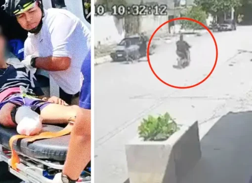 Motociclista pierde una pierna tras fuerte choque en Ciudad Victoria