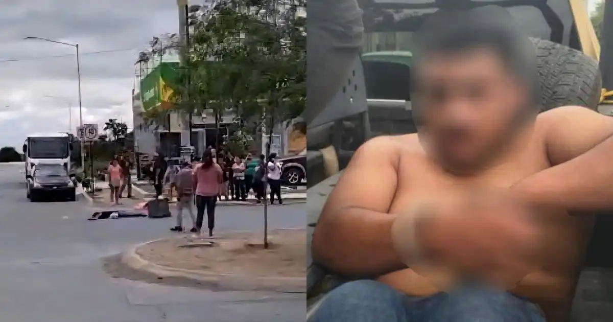 Abuela salva a su nieta y muere atropellada en Reynosa