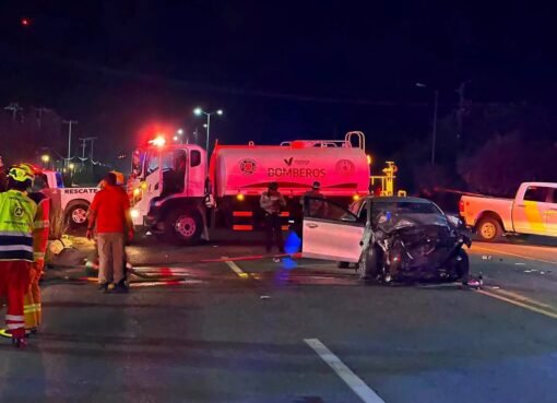 Muere mujer y cinco personas quedan heridas tras choque en la Victoria-Monterrey