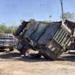 Destruye FGR 25 vehículos “monstruo” asegurados en Tamaulipas