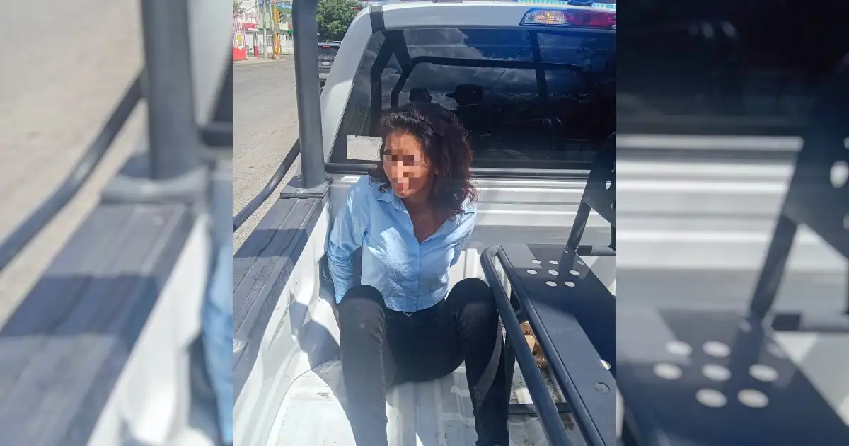 Detienen a mujer por presunto robo de identidad en Ciudad Victoria