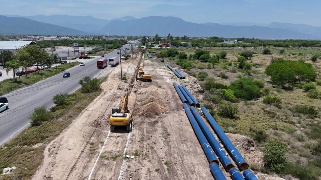 Segunda línea del acueducto de Victoria alcanza 60% de avance