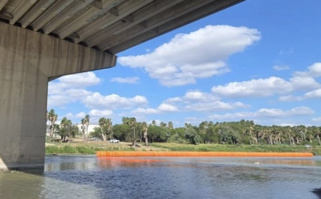 Boyas en el río Bravo: Nuevo Laredo no ha sido notificado de su instalación y advierte riesgos para los puentes