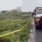 Vuelca unidad de la Guardia Estatal en carretera Matamoros-Victoria; muere un elemento