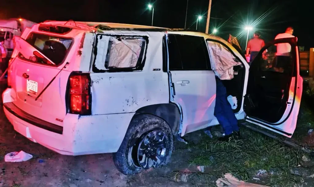 Secretario de Obras Públicas de Reynosa se ve involucrado en choque